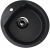 Кухонная мойка Ulgran U-407 48x46x20,5, черный