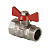 Кран шаровый Valtec Compakt 3/4" ВН-НР рукоятка бабочка