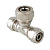 Тройник обжимной Valtec 26х20х20