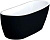 Акриловая ванна Excellent Comfort black 175х74