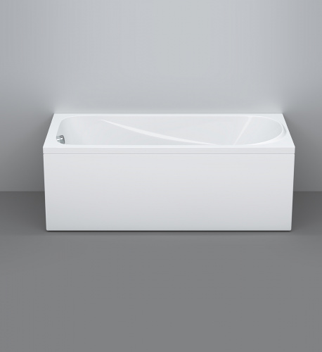 Ванна акриловая 150х70 см с каркасом, со сливом-переливом AM.PM Sense W76A-150-070W-A