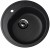 Кухонная мойка Ulgran U-101 50x50x18, черный