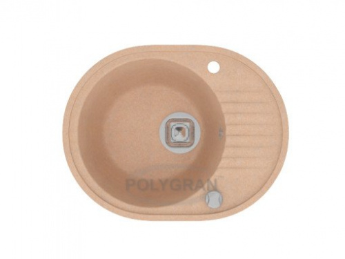 Кухонная мойка Tolero R-122 бежевый, 57,5x45,5x20