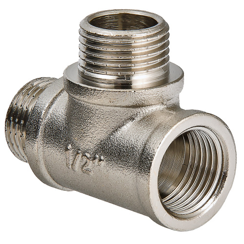 Тройник Valtec 3/4"х1/2"х1/2"" ВН-НР-НР