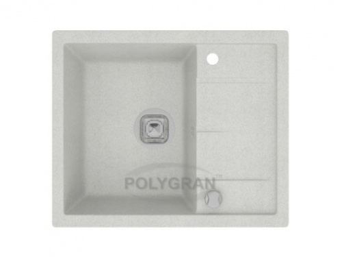 Кухонная мойка Tolero R-107 белый, 60x49,5x20