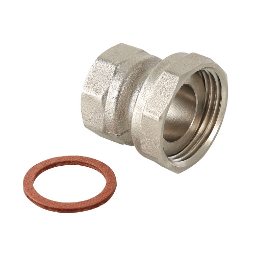 Полусгон Valtec прямой с накидной гайкой 3/4"х1/2 ВН