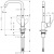 Смеситель для кухни Hansgrohe Focus 31820000, хром