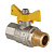 Кран шаровый для газа Valtec Valgas, рукоятка бабочка 3/4" ВН-НР