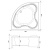 Каркас к ваннам Vagnerplast Veronela corner, Cavallo corner, Catalina, Iris 140x140 Каркас к ваннам Vagnerplast Veronela corner, Cavallo corner, Catalina, Iris 140x140
