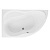 Акриловая ванна Aquanet Graciosa 150x90 L