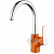 Смеситель для кухни D&K Berlin-Kunste DA1432413, оранжевый/хром