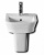 327479000 мини-раковина GAP /35х32/ (бел) 327479000 мини-раковина GAP /35х32/ (бел)