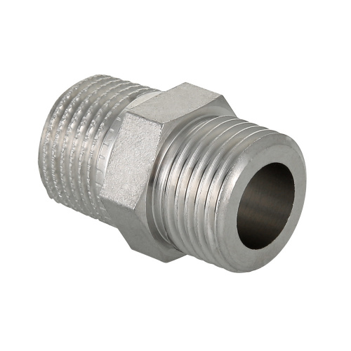 Ниппель Valtec нерж. cталь 1/2"х1/2"
