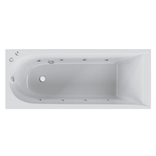 Ванна гидромассажная 170х70 см AM.PM Spirit W72W-170-070W1D