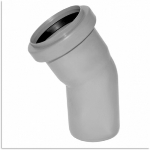 Отвод внутренний однораструбный Polytron Comfort 50x30, серый