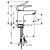 Смеситель для раковины Hansgrohe Talis E 71702000, хром