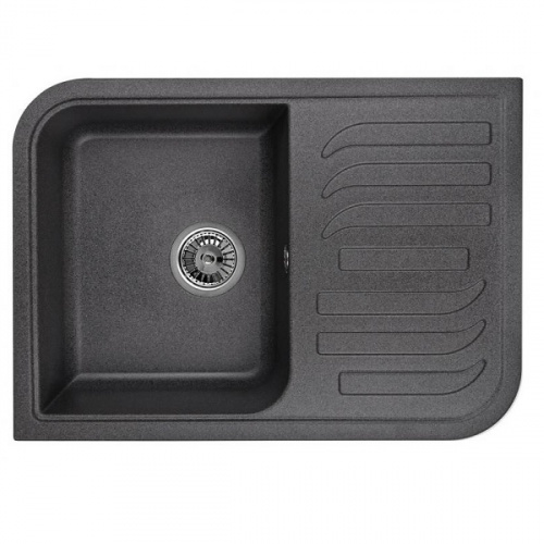 Мойка для кухни Granula GR-7001, 69,5x49,5 графит