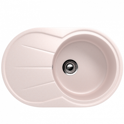 Кухонная мойка Ulgran U-503 75x48x20, светло-розовый