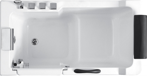 Акриловая ванна ABBER AB9000 C L 130х70х93 белый