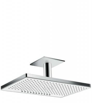 Верхний душ Hansgrohe Rainmaker Select 460 2jet с держателем 24004400, белый/хром