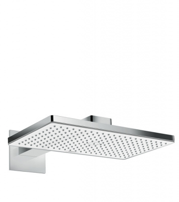 Верхний душ Hansgrohe Rainmaker Select 460 1jet с держателем 24003400, белый/хром