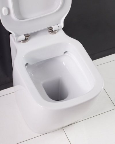 Унитаз приставной БЕЗОБОДКОВЫЙ BELBAGNO ALDINA