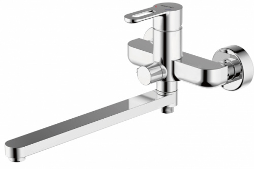Смеситель для ванны Bravat Stream-D F637163C-LB, хром