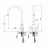 Смеситель для кухни Iddis Kitchen KF20SBJi05, хром Смеситель для кухни Iddis Kitchen KF20SBJi05, хром