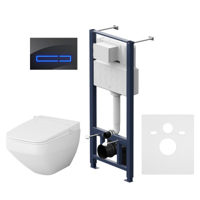 Комплект: инсталляция с унитазом и клавишей AM.PM Inspire 2.0 IS450A38.CCC50A