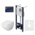 Комплект: инсталляция с унитазом и клавишей AM.PM Inspire 2.0 IS450A38.CCC50A
