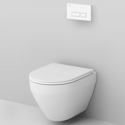 Комплект: инсталляция с унитазом и клавишей AM.PM Spirit 2.0 IS47001.701700