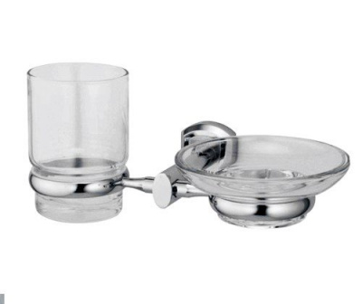 Держатель стакана и мыльницы WasserKRAFT Oder K-3026, хром