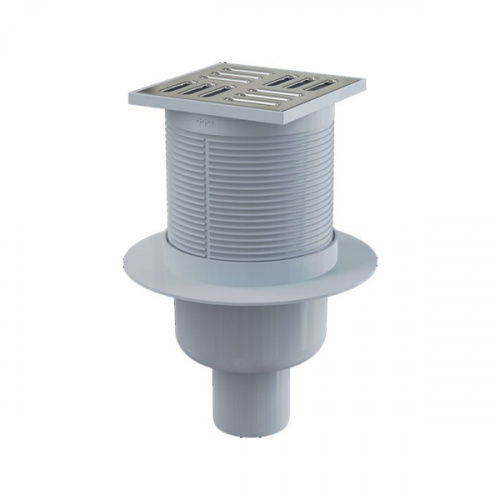Сливной трап AlcaPlast APV32 105x105/50 с комбинированным гидрозатвором
