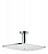Верхний душ Hansgrohe PuraVida 400 1jet с держателем 27390400, белый/хром