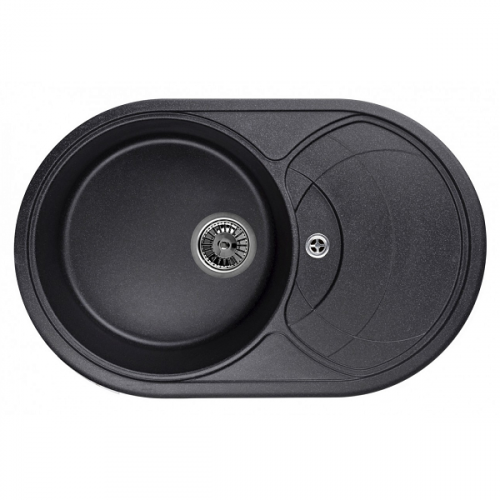 Мойка для кухни Granula GR-7801, 77,5x49,5 черный