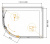 Душевой угол Cezares PRATICO-RH-1-120/90-C-Cr 120x90x185