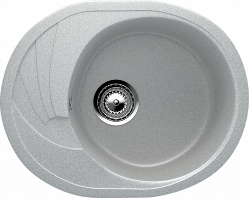 Кухонная мойка Ulgran U-403 58x47x18, серый