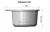 Кухонная мойка Polygran F-05 серый, 45х45х20 Кухонная мойка Polygran F-05 серый, 45х45х20