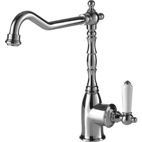 Смеситель для кухни Bravat Art F775109C-1, высокий излив, хром
