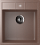 Кухонная мойка Ulgran U-406 50x44,5x19, терракот