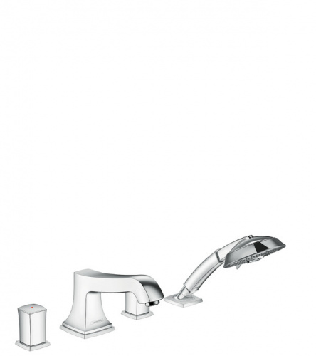 Смеситель на борт ванны Hansgrohe Metropol Classic 31315000, хром
