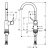 Смеситель для раковины Hansgrohe Talis 32082000, хром