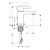 Смеситель для раковины Hansgrohe Metris S 31060000, хром