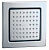 Душевая форсунка Jacob Delafon WaterTile E8002-CP, хром
