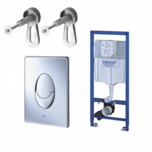 Система инсталляции 3 в 1 Grohe Rapid SL 38721001 для подвесных унитазов
