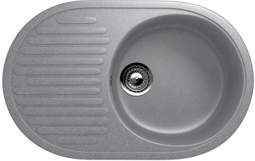 Кухонная мойка Ulgran U-107 72x46,5x18, графит