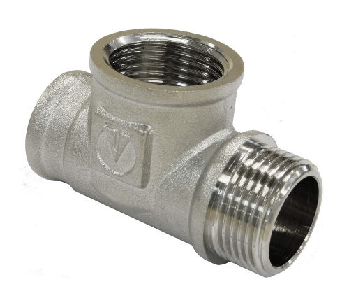 Тройник Valtec 3/4"х1/2"х1/2" ВН-ВН-НР