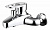 Смеситель для ванны Bravat Loop F6124182CP-01-RUS, хром