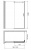 Душевой уголок Gemy Modern Gent S25191C-A6-80, 120x80x200 Душевой уголок Gemy Modern Gent S25191C-A6-80, 120x80x200