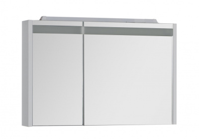 Зеркальный шкаф Aquanet Лайн 90 R белый
